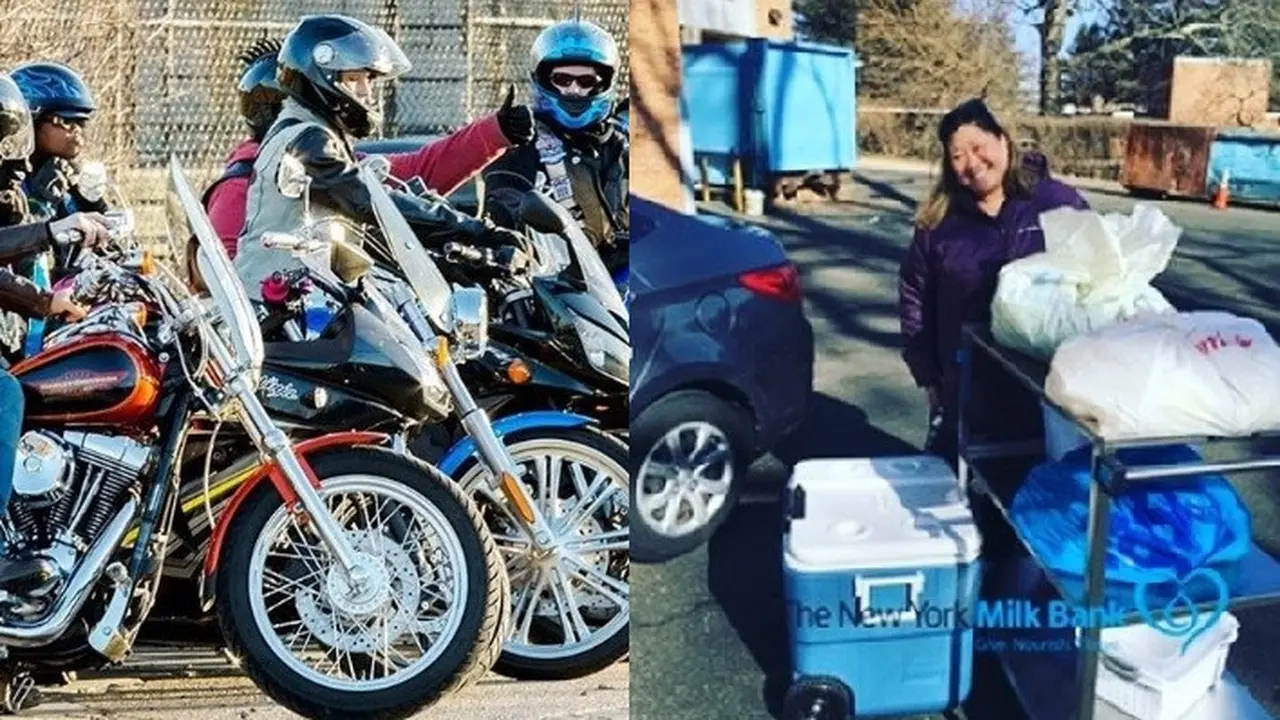 geng motor antarkan donor ASI
