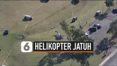 Kecelakaan maut terjadi di Arizona Amerika Serikat. Sebuah pesawat helikopter jatuh dan menewaskan 1 orang penumpang.