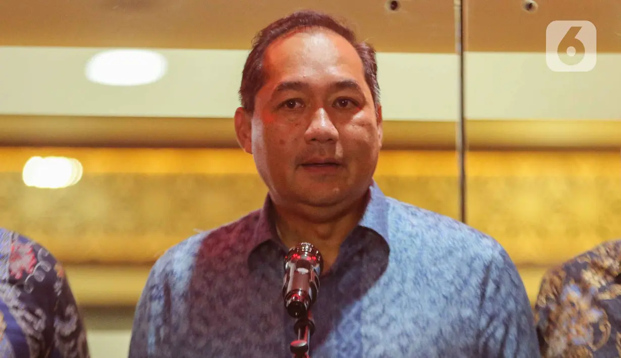 Sebelum hari ini, Kejagung juga sempat memeriksa Lutfi terkait kasus ekspor CPO pada Rabu 22 Juni 2022. (Liputan6.com/Faizal Fanani)
