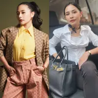 Lihat di sini beberapa potret pesona lady boss seorang Prilly Latuconsina dibalut outfit formal.