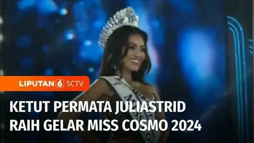VIDEO: Ketut Permata Juliastrid Putri Pariwisata Indonesia, Raih Gelar Miss Cosmo 2024