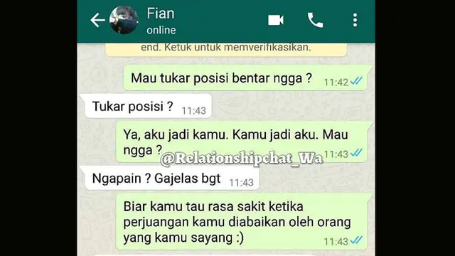 Menohoknya 6 Chat Nyindir Pria PHP, Sukses Bikin Dada Nyesek