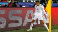 Cristiano Ronaldo mencatatkan laga ke-400 bersama Real Madrid saat berjumpa Borussia Dortmund (26/9/2017). (doc. Real Madrid)