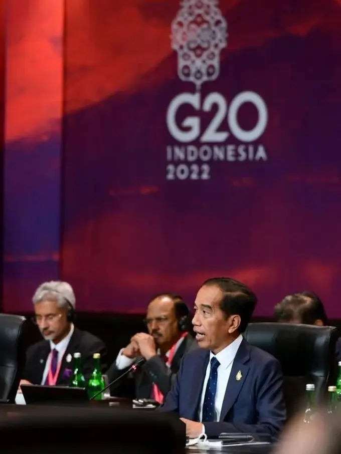 Presiden Jokowi Dalam Pembukaan KTT G20, Ajak Pemimpin Negara untuk Kolaborasi Dunia