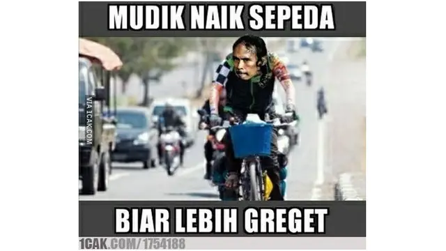 Meme mudik lebaran (Sumber: 1cak)
