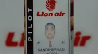 Sandi Haryadi, nama pilot yang ditangkap BNN karena berpesta sabu dan ganja. (Istimewa)