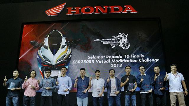 CBR250RR Virtual Modif Challenge Sukses Menarik Generasi Muda Pecinta Modifikasi