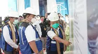 PLN meresmikan 5 Gardu Induk (GI) dengan total kapasitas 300 MVA yang tersebar di Provinsi Lampung yaitu GI Jati Agung, GI Ketapang, GI Langkapura, GI Dipasena, dan GI Mesuji, Rabu (23/9/2020).