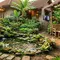 7 Konsep Ide Pekarangan yang Menggabungkan Kolam, Kebun dan Area Santai