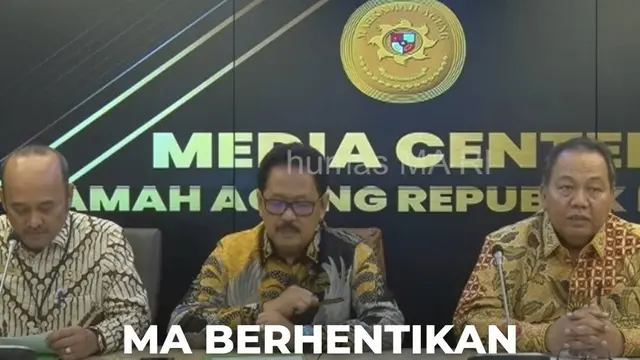 MA Berhentikan Sementara Hakim dan Jurusita PN Depok yang Ditangkap KPK