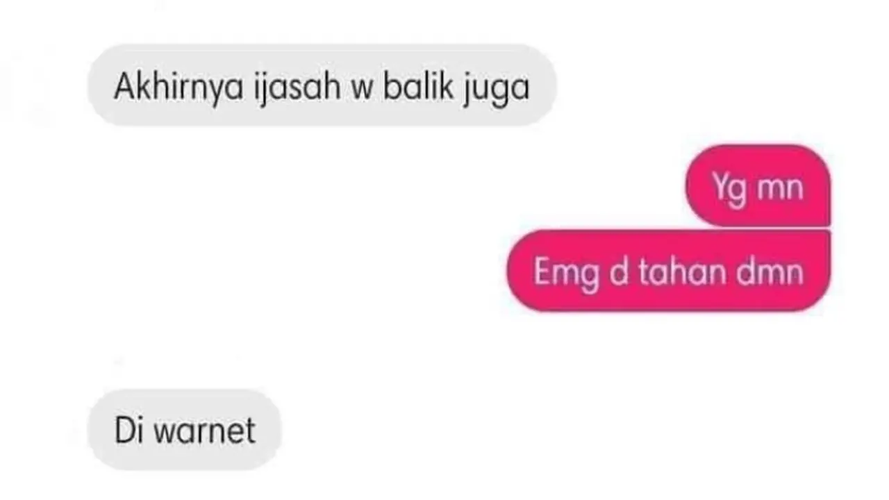 7 Chat Kocak ke Teman Sekelas Ini Bikin Geleng Kepala