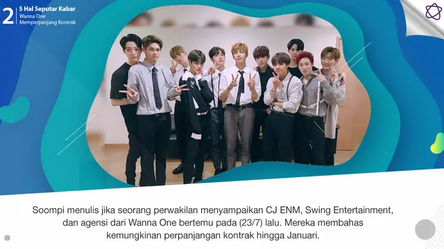 [Bintang] 5 Hal Seputar Kabar Wanna One Memperpanjang Kontrak