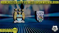 Manchester City vs West Bromwich Albion (Liputan6.com/Ari Wicaksono)
