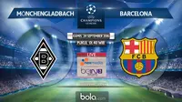 Liga Champions_Borussia Monchengladbach vs Barcelona (Bola.com/Adreanus TItus)
