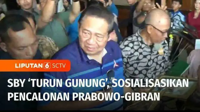 Ketua Majelis Tinggi Partai Demokrat, Susilo Bambang Yudhoyono memenuhi janjinya untuk turun gunung. Selain menemui kader Partai Demokrat. SBY juga memenangkan pasangan Prabowo Subianto-Gibran Rakabuming Raka.