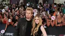 Avril Lavigne dan Chad Kroeger menikah pada Juli tahun 2013 lalu dan merilis sebuah lagu di tahun yang sama bertajuk Let Me Go. (AFP/Bintang.com)
