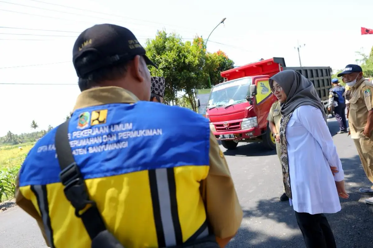 Bupati Banyuwangi: Pemeliharaan dan Pembangunan Akses Jalan di Banyuwangi Capai 96 Persen