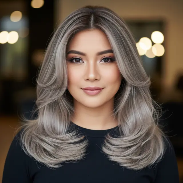 Rambut Pirang Ash Brown