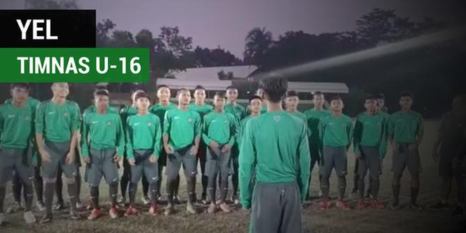 VIDEO: Ini Yel Kompak dan Menarik dari Timnas Indonesia U-16