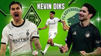 Kevin Diks di Borussia Monchengladbach. (Bola.com/Ario Yosia/Gemini AI)