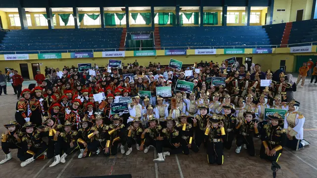 Berikut Daftar Pemenang Lomba Kreasi Baris Berbaris 2024