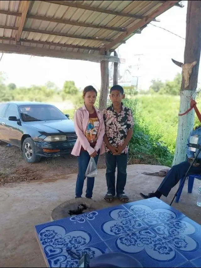 pengantin belia di Kamboja viral