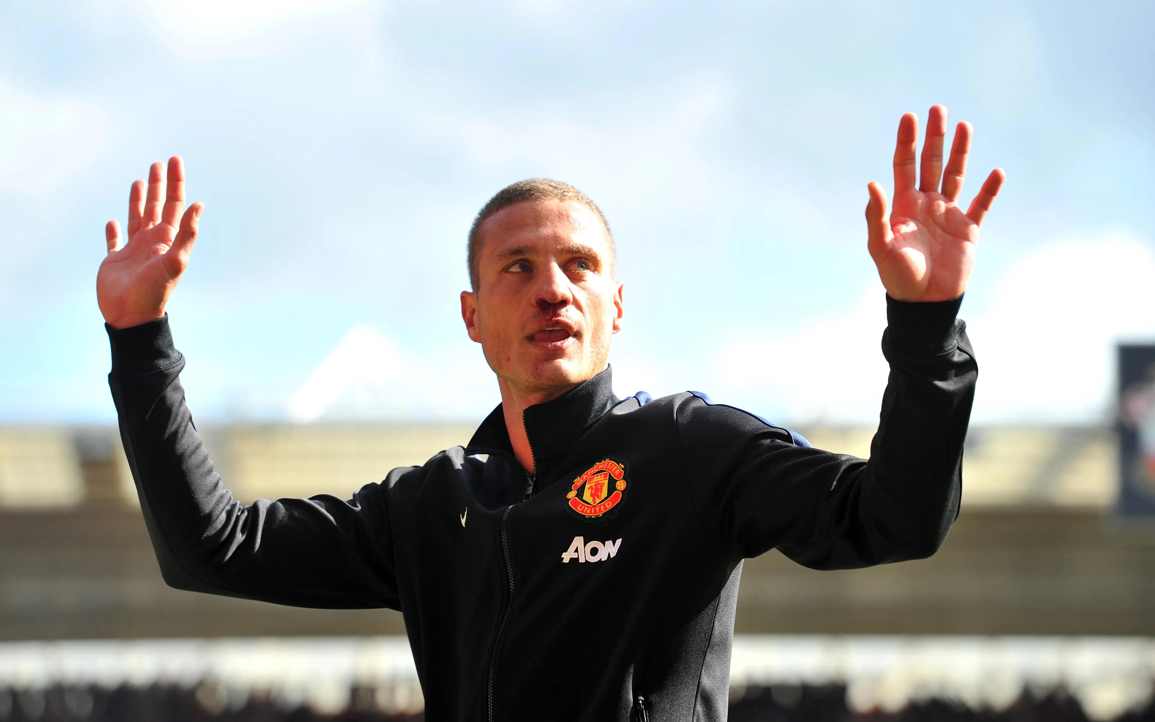 Nemanja Vidic (GLYN KIRK / AFP)