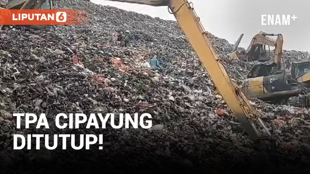 VIDEO: Longsor, TPA Cipayung Depok Ditutup Sementara