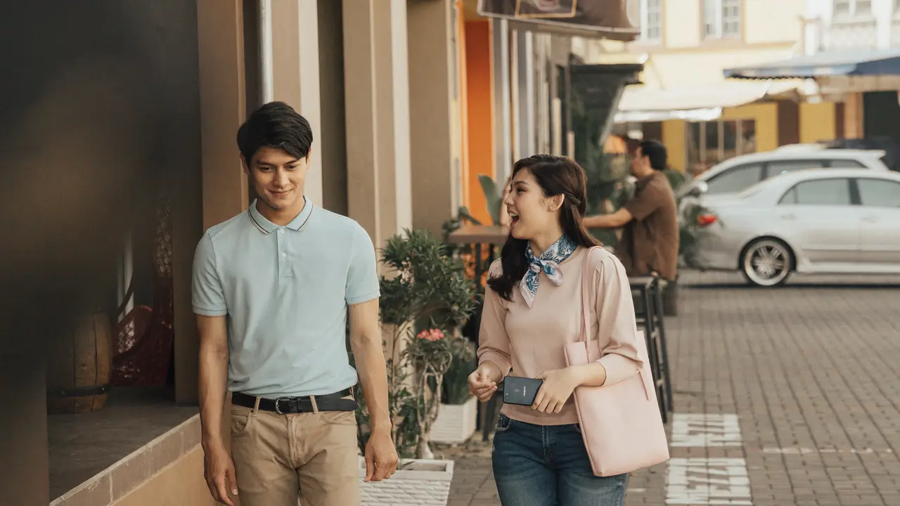 Rizky Billar dan Vanesha Prescilla