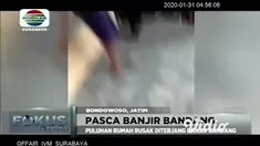 Puluhan personel gabungan, Kamis pagi mulai diterjunkan ke lokasi banjir bandang di Kecamatan Ijen, Bondowoso, Jawa Timur untuk melakukan pembersihan. Belum adanya alat berat yang menjangkau lokasi membuat pembersihan hanya dilakukan secara manual.