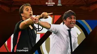 Liga Europa - Sevilla Vs Inter Milan - Head to Head Pelatih (Bola.com/Adreanus Titus)