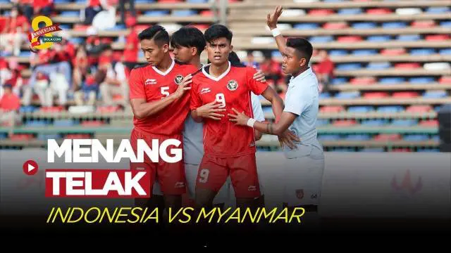 Berita Video, highlights pertandingan antara Indonesia Vs Myanmar di SEA Games 2023 pada Kamis (4/5/2023)