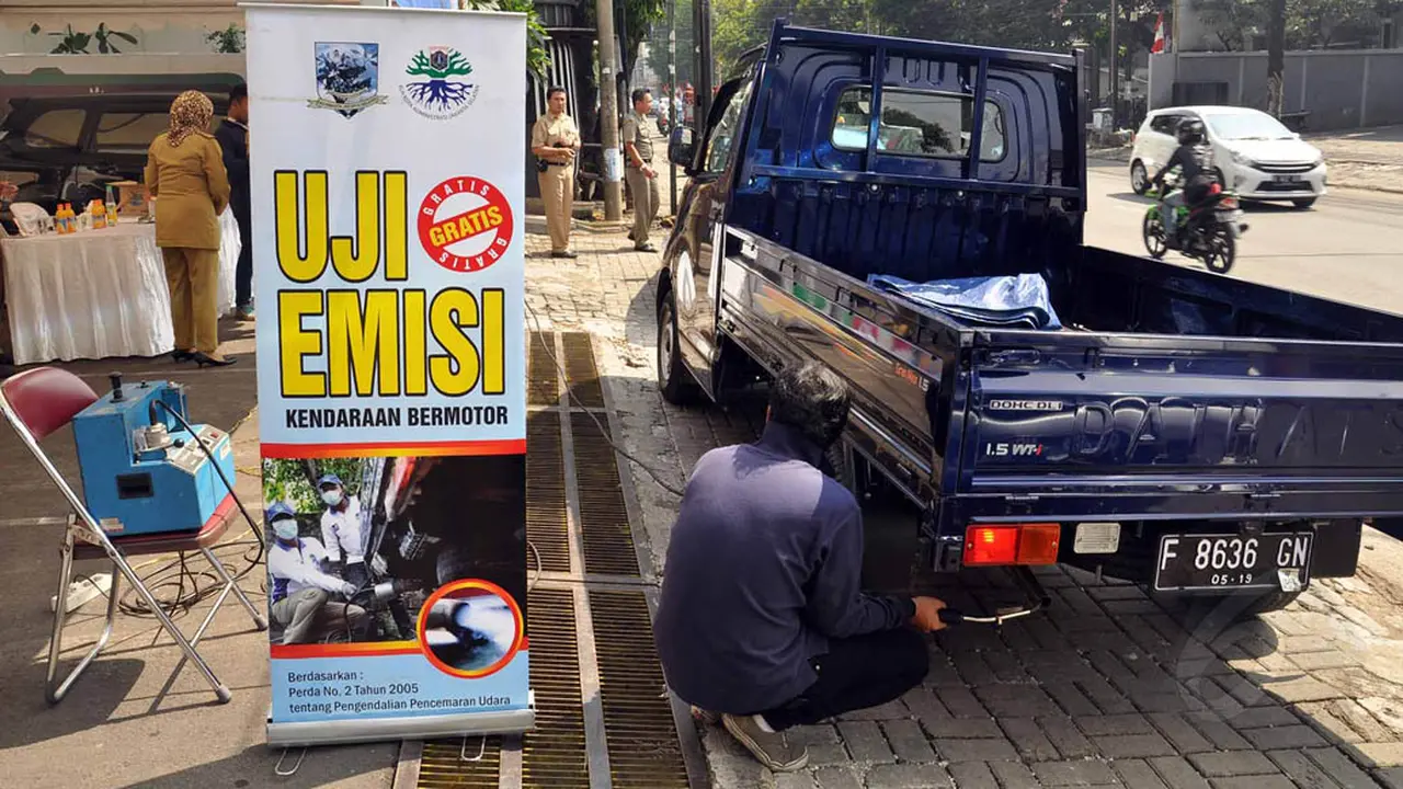 Pemda DKI Adakan Uji Emisi di Kemang
