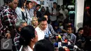 Relawan Badja memberi keterangan pers di Jalan Borobudur 18, Jakarta Pusat, Rabu (16/11). Relawan pasangan calon Gubernur DKI Jakarta Ahok-Djarot yang diusung oleh 4 partai yaitu, Nasdem, PDIP, Golkar, dan Hanura. (Liputan6.com/Faizal Fanani)