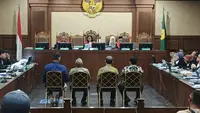 Mantan Menteri Pemuda dan Olahraga (Menpora) Ario Bimo Nandito Ariotedjo alias Dito Ariotedjo mengungkap asal-usul pemberian tambahan kuota haji sebanyak 20 ribu jemaah kepada Indonesia di persidangan. (Liputan6.com/Dimas Ramadhan Wicaksana)