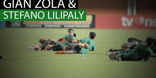 VIDEO: Keakraban Gelandang Persib dengan Stefano Lilipaly Saat Timnas Berlatih