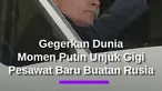 Presiden Rusia Vladimir Putin meninjau tiga pesawat penumpang terbaru milik Rusia di Institut Penelitian Penerbangan Gromov di Zhukovsky, wilayah Moskow, pada hari Rabu (24/6).

Dalam kunjungan tersebut Putin terlihat memasuki dan menjajal duduk di kokpit pesawat pesawat penumpang jarak menengah ...