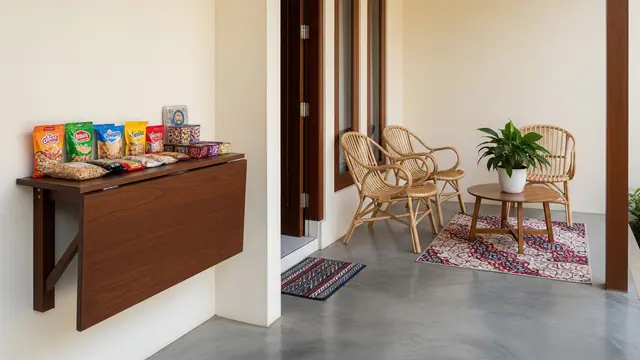 9 Desain Teras Multifungsi untuk Jualan Sekaligus Santai di Rumah Kecil, Solusi Cerdas