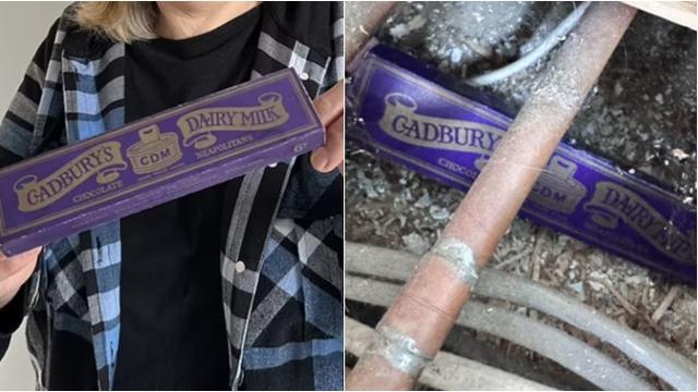 Wanita Ini Temukan Sebatang Cokelat Berusia Hampir Seabad, Terkejut Lihat Isinya