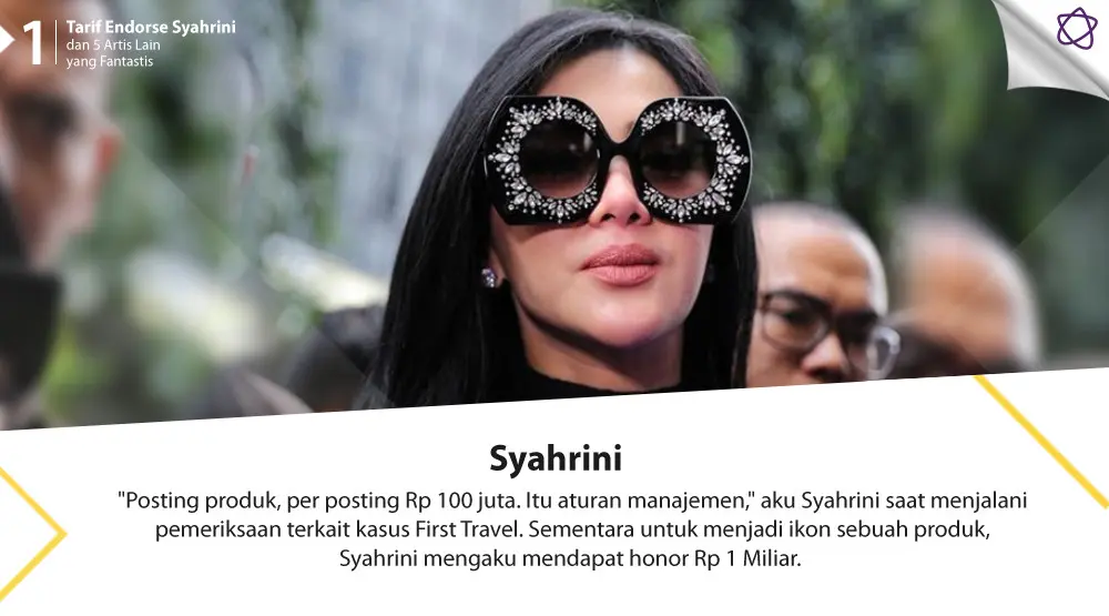 Tarif Endorse Syahrini dan 5 Artis Lain yang Fantastis. (Foto: Adrian Putra, Desain: Nurman Abdul Hakim/Bintang.com)