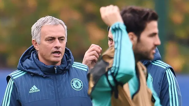 Jose Mourinho dan Cesc Fabregas