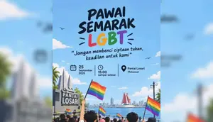 Beredar Pamflet Pawai LGBT di Makassar, Bikin Resah Warga