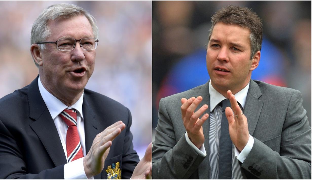 4. Ferguson - Sir Alex Ferguson memberikan penampilan debut kepada anaknya Darren, pada tahun 1990. Namun sang anak tidak mampu tampil impresif lalu menghabiskan karirnya bersama tim-tim kecil seperti Peterborough United. (Kolase foto-foto AFP)