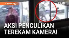 Aksi penculikan siang bolong menggemparkan Cikajang, Garut. Seorang remaja penjual makanan diseret paksa oleh empat orang pelaku menggunakan mobil hitam.