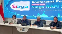 Direktur Utama Telkom Indonesia, Ririek Adriansyah, menyampaikan bahwa pihaknya telah menambah kapasitas jaringan yang diperlukan selama mudik lebaran 2025