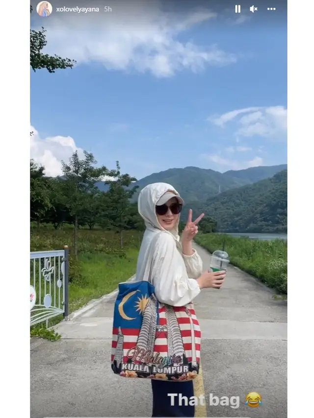 10 Tahun Jadi Mualaf, Ini 6 Potret Ayana Moon saat Lepas Hijab di Korea Selatan