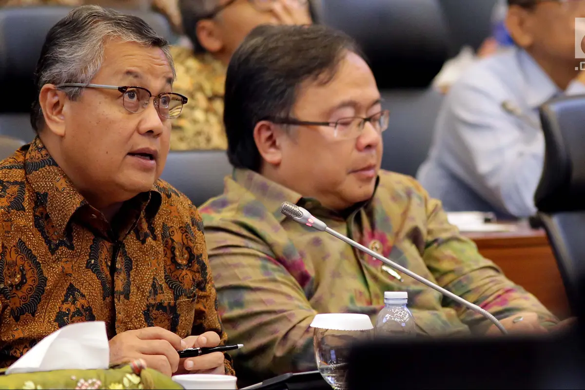 Sri Mulyani, Yasonna Laoly, dan Bambang Brodjonegoro Rapat Kerja Bersama DPR