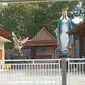 Belum lama ini viral video di media sosial patung Bunda Maria ditutup terpal karena diduga dipaksa ormas di sebuah rumah doa di Degolan Bumireji Lendah, Kulonprogo, Daerah Istimewa Yogyakarta (DIY). (Twitter&nbsp;@Midjan_La_2)