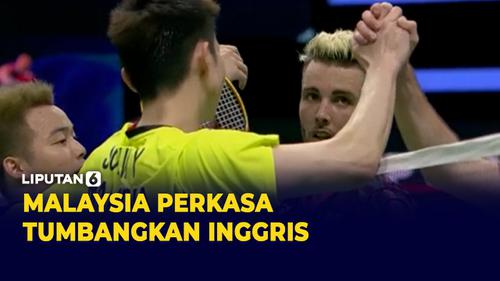 VIDEO: Thomas Cup, Malaysia Sikat Habis Inggris!
