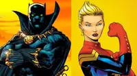 Presiden Marvel Studios, Kevin Feige menyatakan bahwa Black Panther dan Captain Marvel akan menyusul The Avengers.